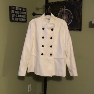 Old Navy Ivory Peacoat Brand New With Tags